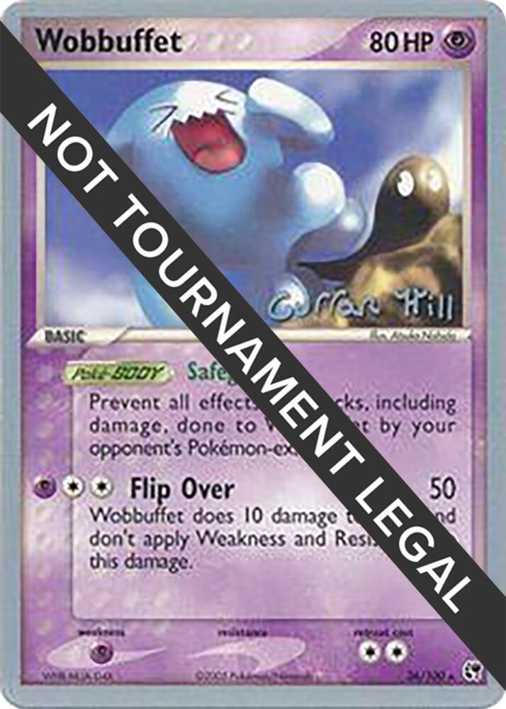 Wobbuffet 2005 Curran Hill 26/100 card