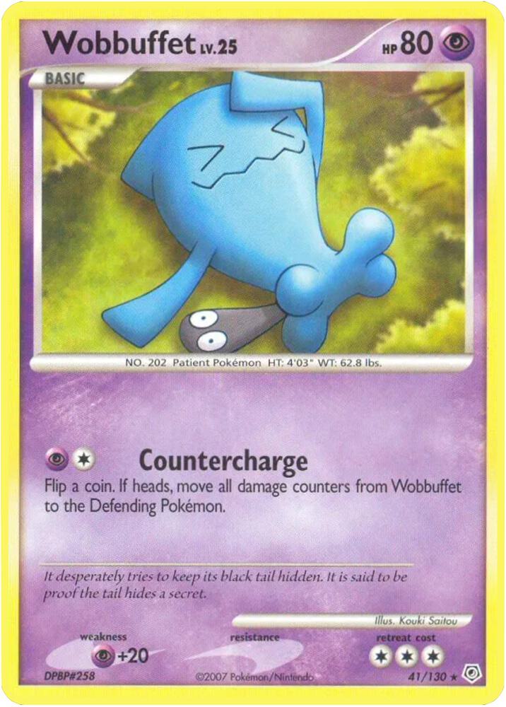 Wobbuffet 41/130 card
