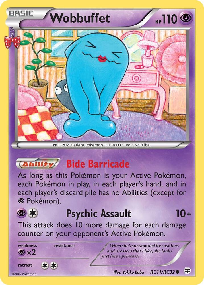 Wobbuffet RC11/RC32 card