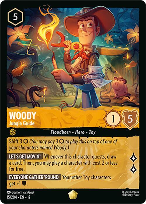 Woody Jungle Guide 15/204 carta