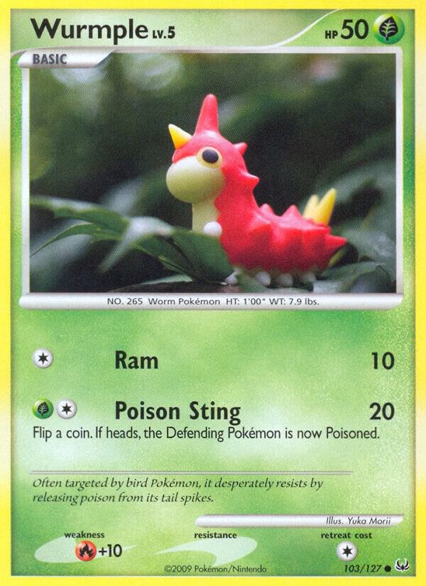 Wurmple 103/127 card