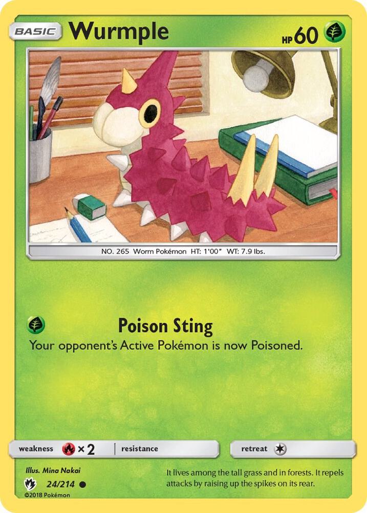 Wurmple 4 card