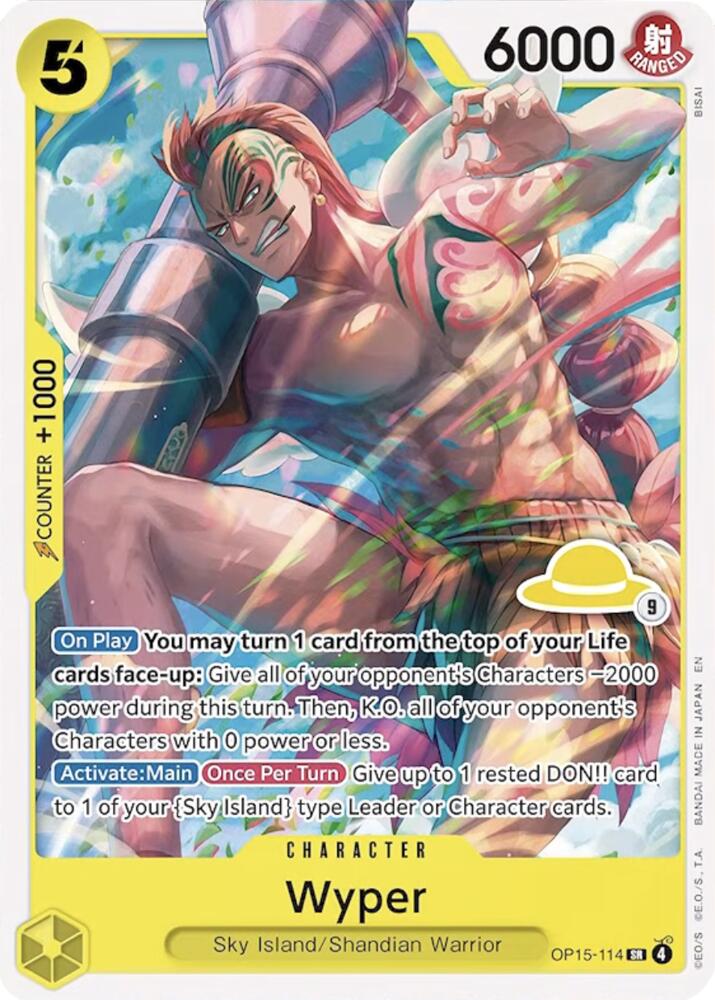 Wyper Luffy Deck OP15-114 card