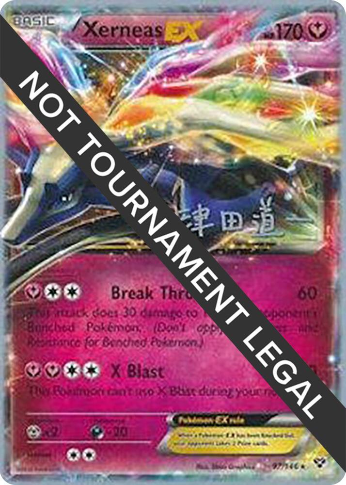 Xerneas EX 2014 Michikazu Tsuda 97/146 card