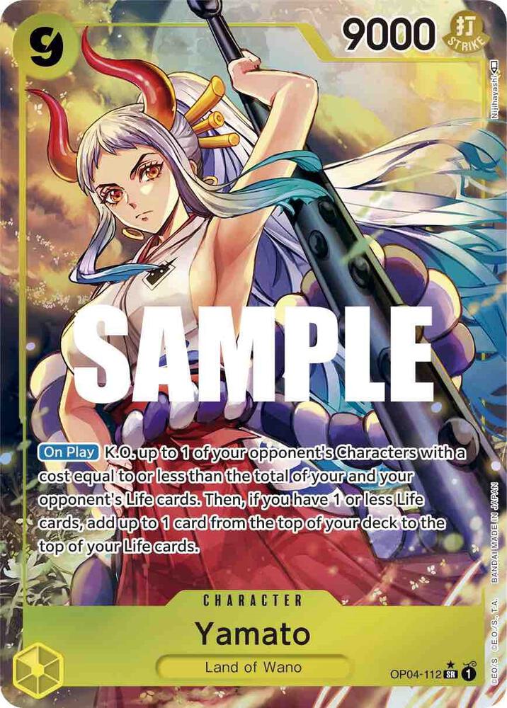 Yamato Alternate Art OP04-112