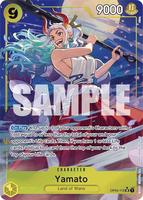 Yamato OP04 112 Alternate Art card