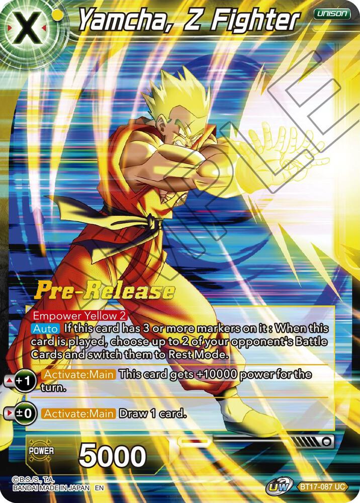 Yamcha Z Fighter BT17-087