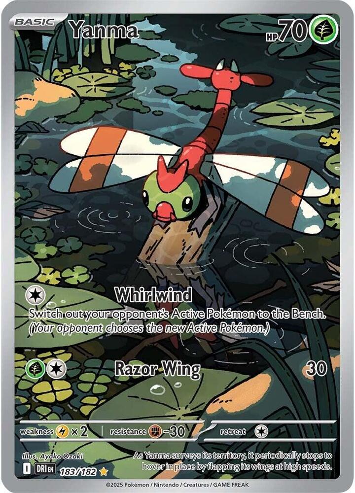 Yanma 183/182 card