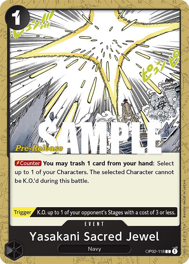 Yasakani Sacred Jewel OP02-118