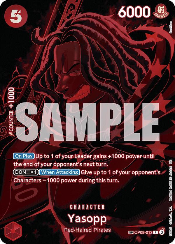 Yasopp SP OP09-013 card