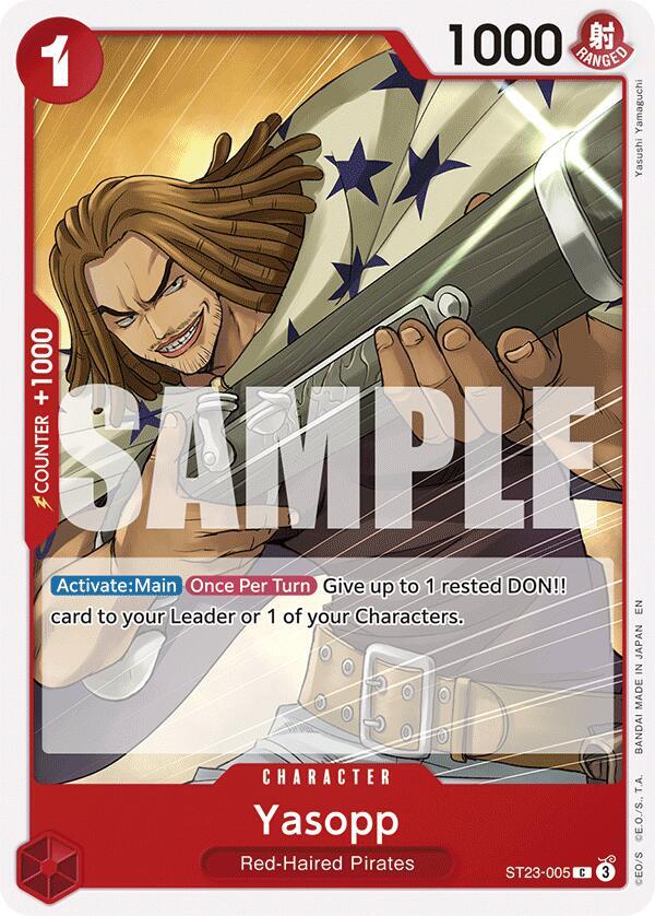 Yasopp ST23-005 card