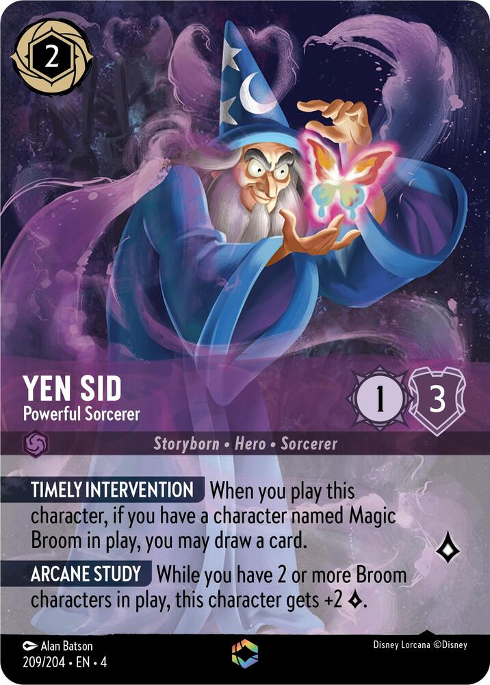 Yen Sid Powerful Sorcerer Enchanted 209/204