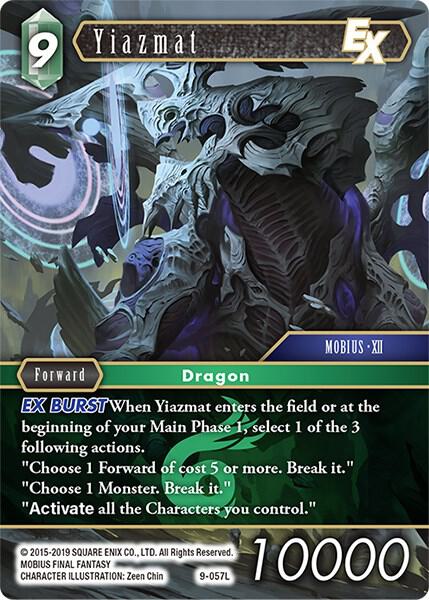 Yiazmat EX 9-057L carta