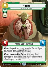 Yoda My Ally is the Force Hyperspace 365 card