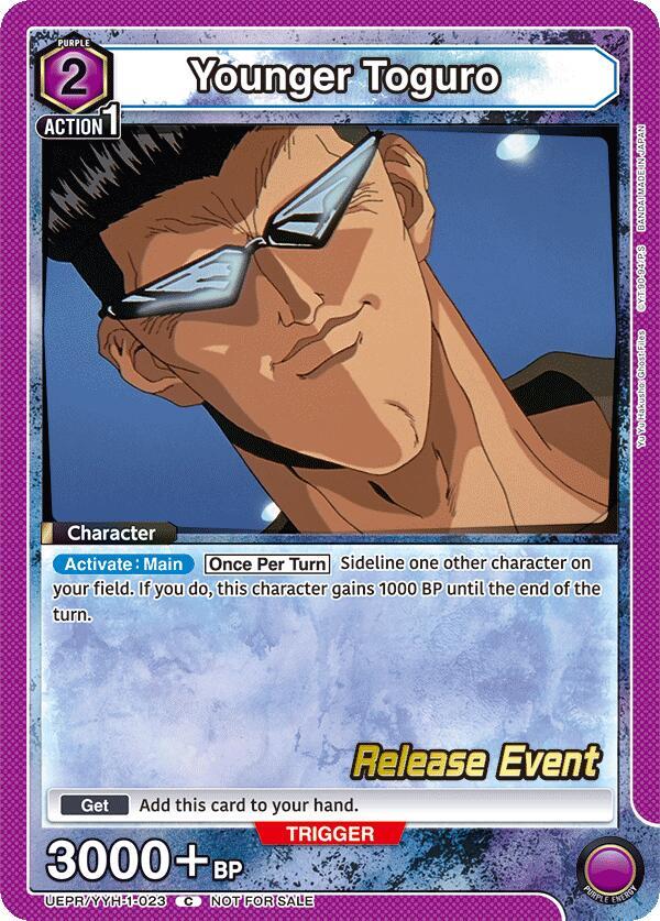 Younger Toguro 023 UEPR/YYH-1-023 carta