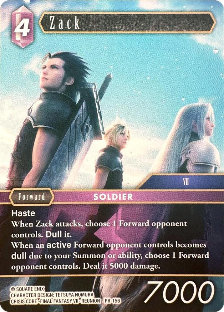 Zack PR-156 card