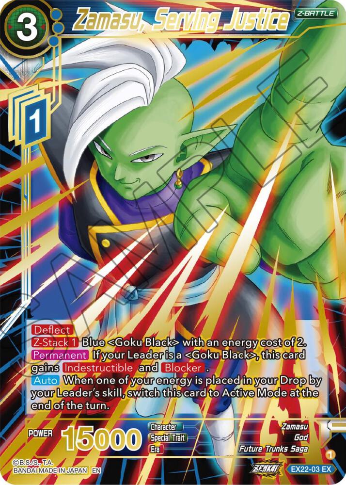 Zamasu Serving Justice EX22-03
