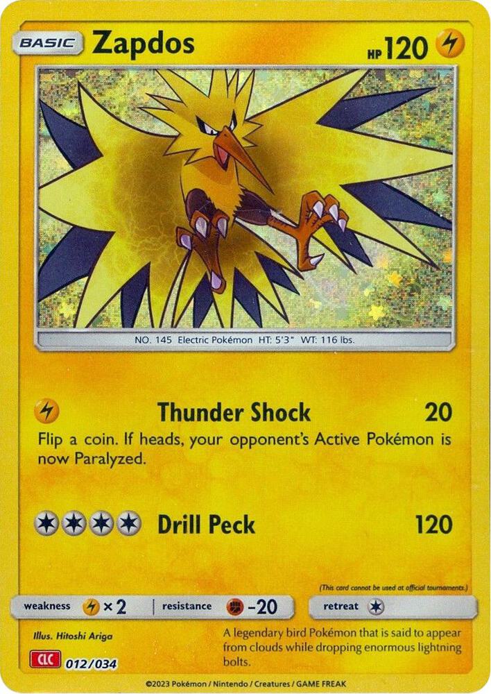 Zapdos 012/034