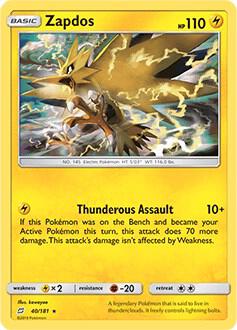 Zapdos 40 181 040/181