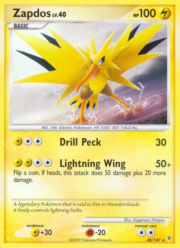 Zapdos 48 card