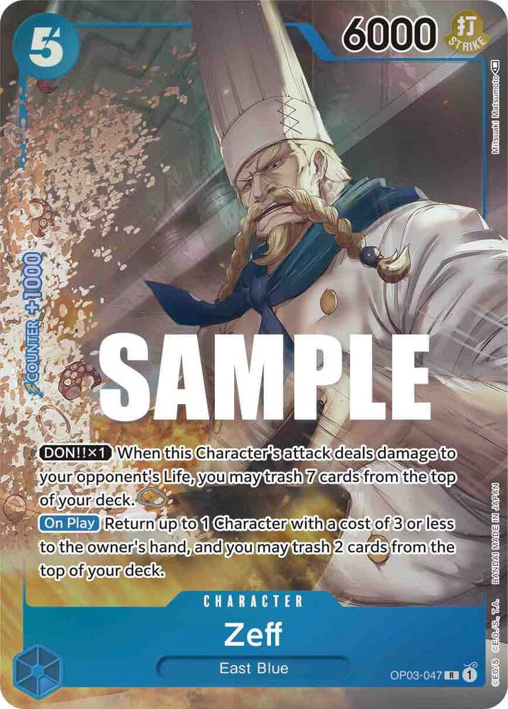 Zeff Alternate Art OP03-047