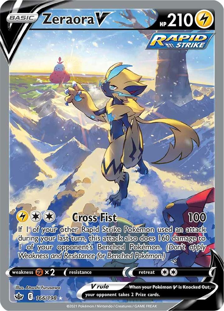 Zeraora V Alternate Full Art 166/198