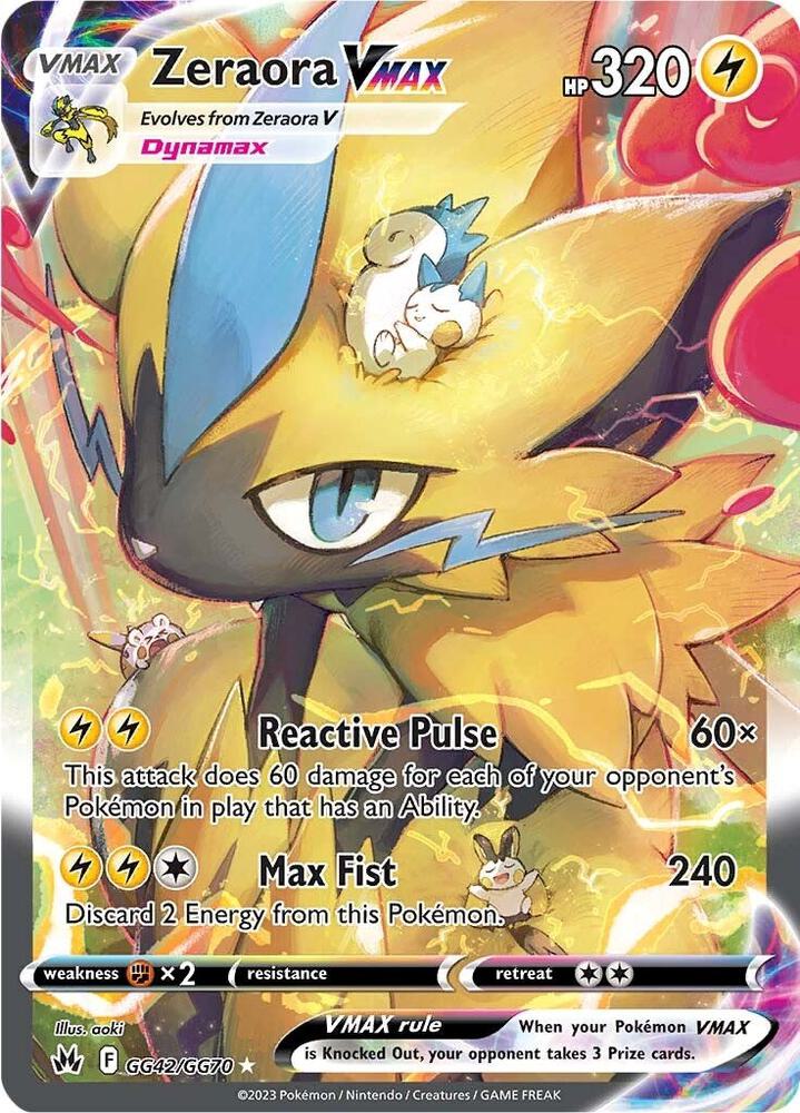 Zeraora VMAX GG42/GG70