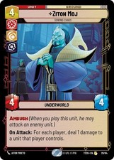 Ziton Moj Sowing Chaos 29/84 card